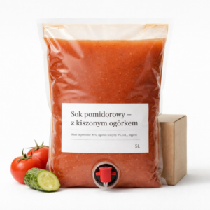 Sok pomidorowy z kiszonym ogórkiem